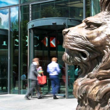 HSBC lion HSBC lion
